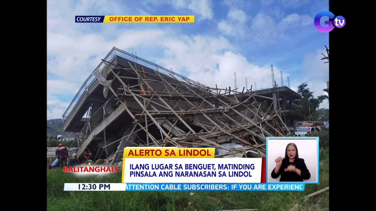 Ilang lugar sa Benguet, matinding pinsala ang naranasan sa lindol | BT