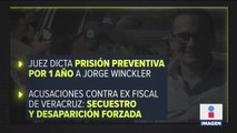 Ex fiscal de Veracruz estará en prisión preventiva oficiosa durante un año