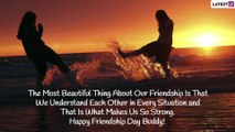 Happy Friendship Day 2022 Greetings, Images, Wallpapers, Quotes & SMS for Your Best Friends