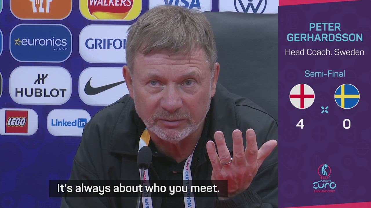 Gerhardsson rues misses opportunities in defeat to England