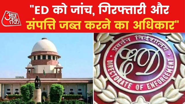 ED's right to arrest upheld, SC dismisses pleas against PMLA