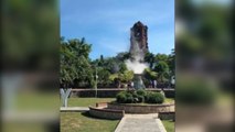 Un fallecido y daños en edificios históricos tras sismo en norte de Filipinas
