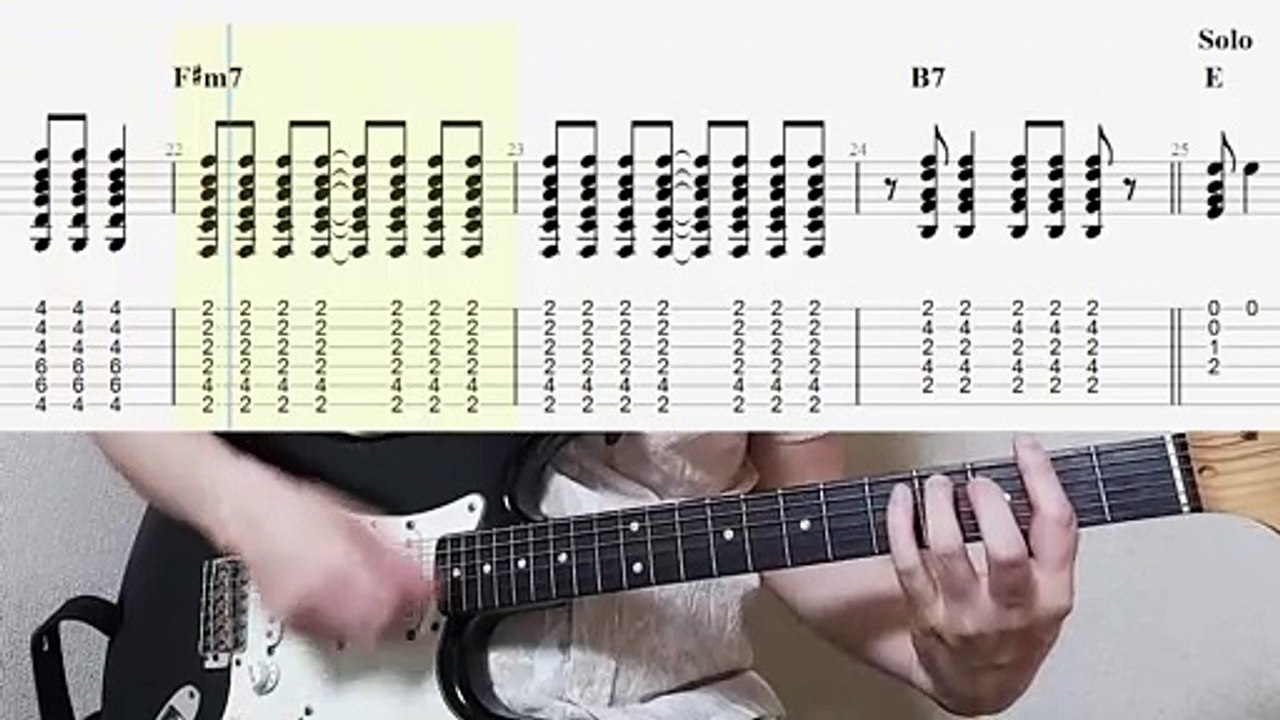 The Beatles - Nowhere Man Guitar Tabs