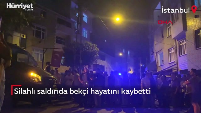Esenler'de otoparktakilere silahlı saldırı: Bekçi hayatını kaybetti