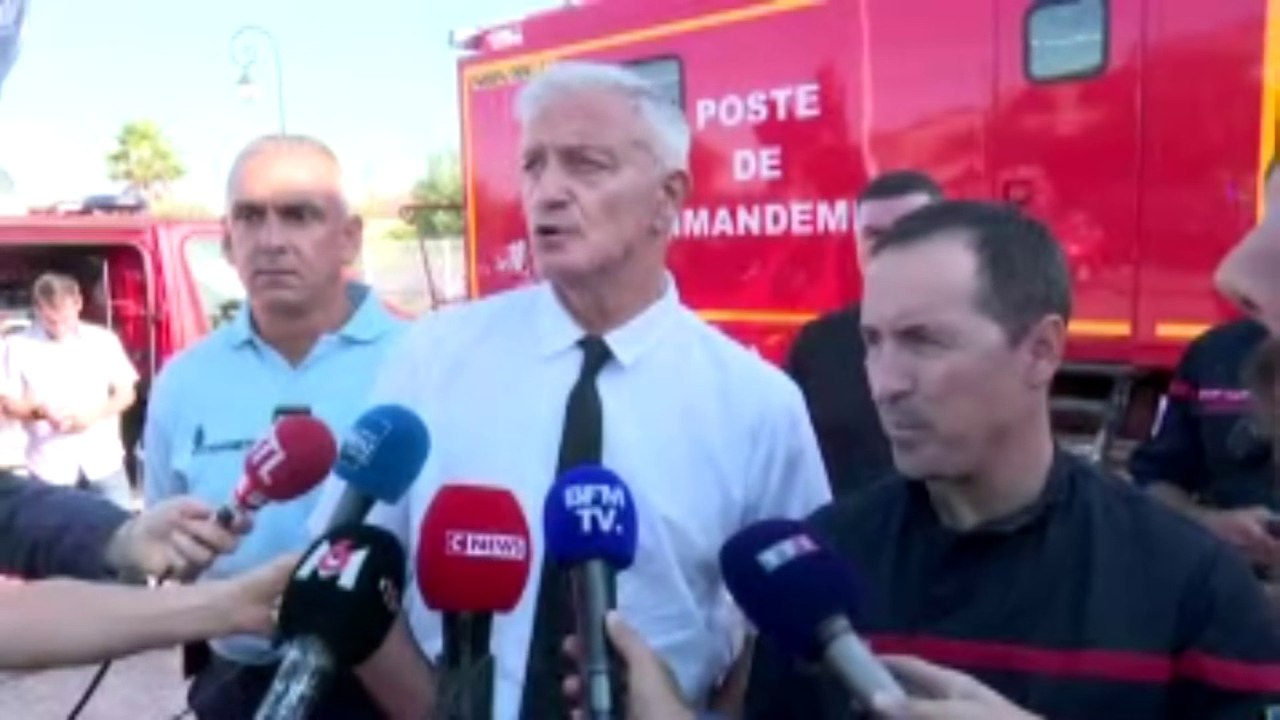 Incendie dans l'Hérault: "Le feu ne progresse plus, mais nous restons très vigilants", déclare le sous-préfet de Lodève