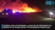 Alarma por las enormes llamas de un vertedero en Monóvar en plena crisis por incendios forestales