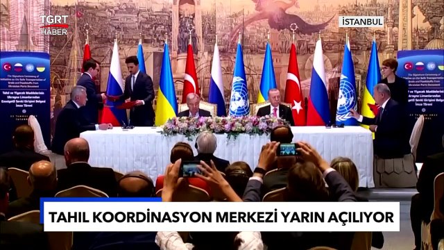 Tahıl Koridoru İçin Merkez Açılıyor! - TGRT Haber