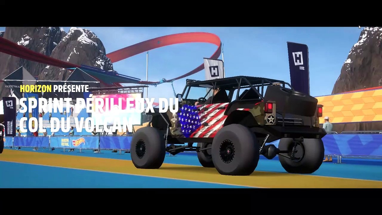 Forza Horizon 5 sprint périeux du col du volcan