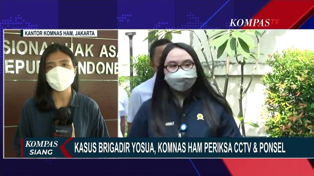 KOMNAS HAM Konfirmasi Hasil Rekaman CCTV dan HP ke Tim Digital Forensik & Siber Polri