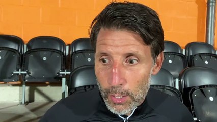Pompey boss Danny Cowley speaks
