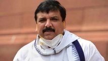 AAP's Sanjay Singh suspended from Rajya Sabha for sloganeering, tearing papers | Watch