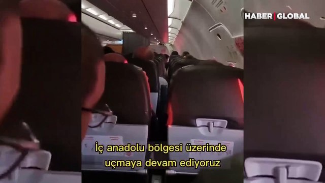Adana uçuşundaki pilotun anonsu herkesi güldürdü: Çoğu bitti azı kaldı, Azer Bülbül şarkısı gibi...