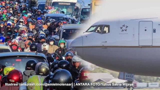 Heboh! Pesawat Ini Sebabkan Jalanan Bogor Macet Panjang