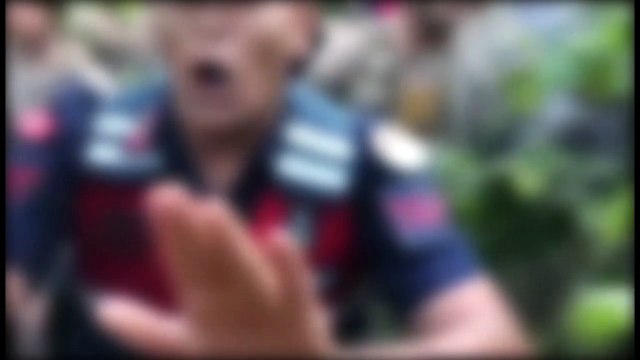 Tek su kaynaklarının alabalık tesisine verilmesine isyan eden vatandaşlara Jandarma'dan sert müdahale
