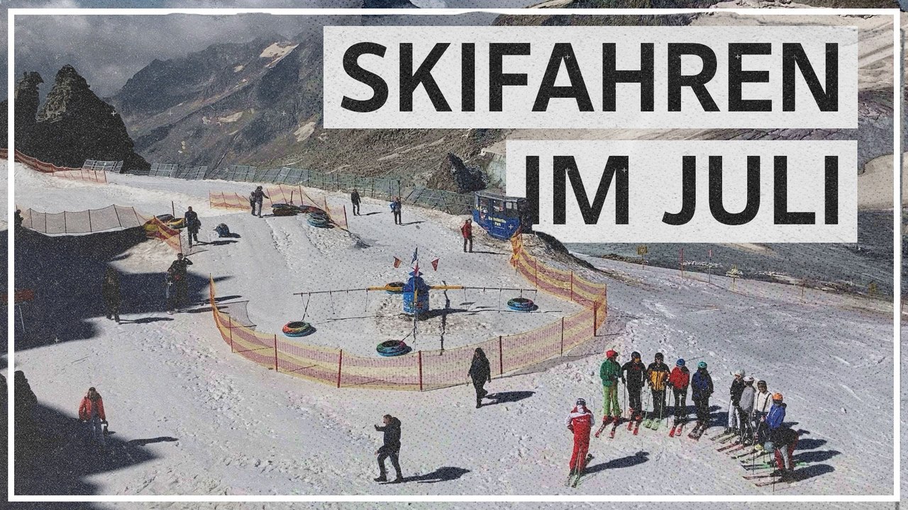 Skifahren am Hintertuxer Gletscher