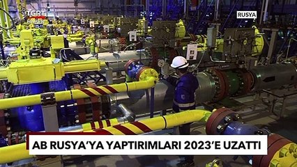 AB, Rusya'ya Yönelik Yaptırımları Uzattı - TGRT Haber