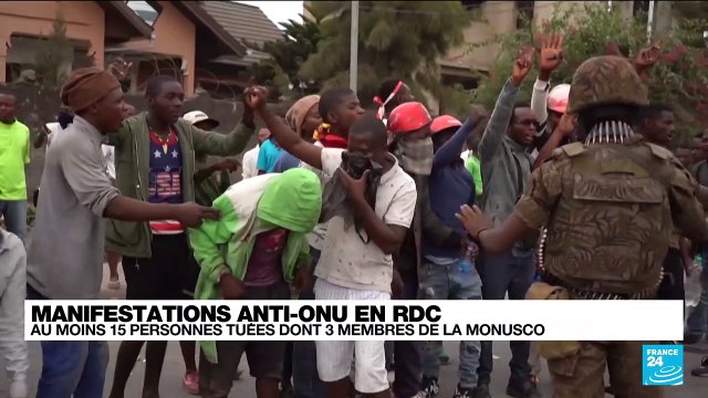 RD Congo : 3 membres de la mission de l'ONU et 12 manifestants tués dans l'est