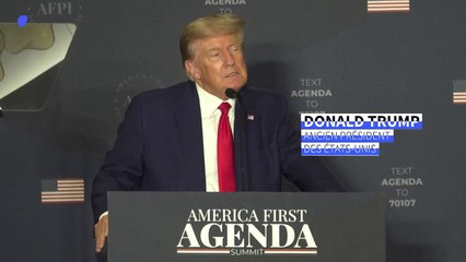 De retour à Washington, Trump joue avec l'idée de se représenter en 2024