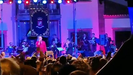 Bertín Osborne en concierto en Santiago del Teide. / @javicanarias