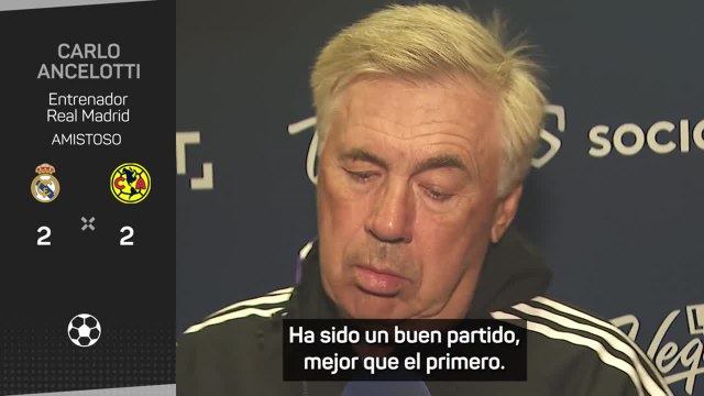 REAL MADRID 2 - AMÉRICA 2 |ANCELOTTI en rueda de prensa | Diario As