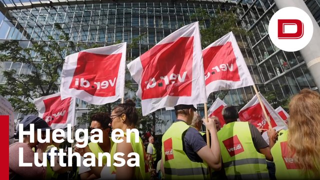 La huelga en Lufthansa deja en tierra 130.000 pasajeros en Fráncfort y Múnich