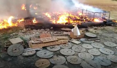 Son dakika haber | Ağılda çıkan yangında 12 yaşındaki çocuk yanarak öldü