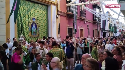 La Patrona nazarena volvió a recorrer las calles de la localidad