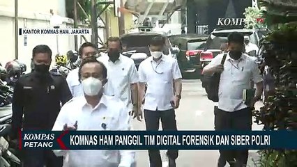 Descargar video: Periksa Bukti Rekaman CCTV & HP Brigadir Yoshua, Komnas HAM Panggil Tim Digital Forensik dan Labfor