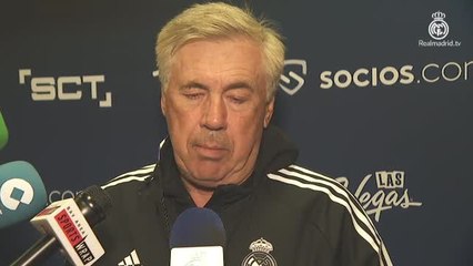 Ancelotti reserva la final de la Supercopa para que quienes ganaron la Champions