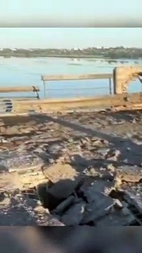 ВСУ обстреляли Антоновский мост в Херсоне | ЗСУ обстріляли Антонівський міст у Херсоні