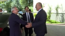 Dışişleri Bakanı Mevlüt Çavuşoğlu, Moldova Ekonomi Bakanı Sergiu Gaibu ile görüştü