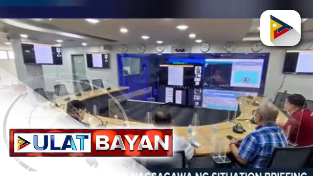 NDRRMC, kaagad nagsagawa ng situation briefing matapos yanigin ng magnitude 7 na lindol ang Abra; P200-M quick response fund para sa mga LGU na matinding naapektuhan ng lindol, nakahanda na