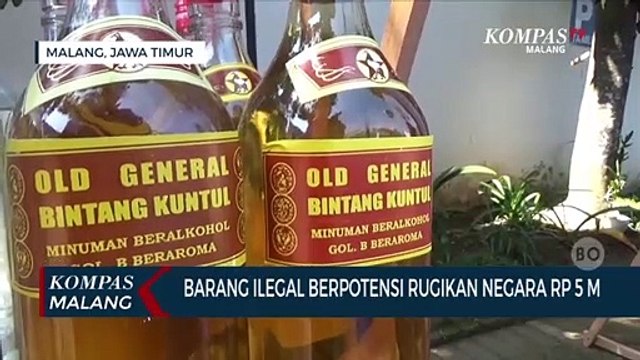 Bea Cukai Jatim Musnahkan 9 Juta Batang Rokok dan Ratusan Liter Miras Ilegal