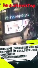 vou sempre lembrar desse momento que parecia um apocalipse de zumbi KKKKKKKKKKKK  #10YearsofFifthHarmony