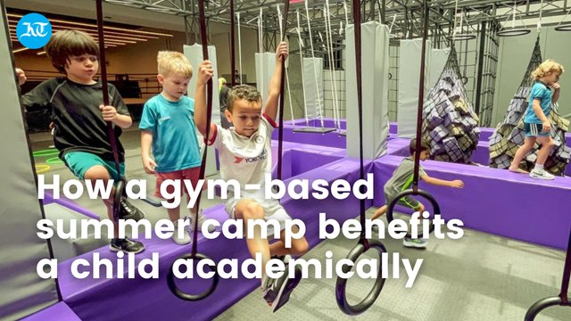 How a gym-based summer camp benefits a child academically