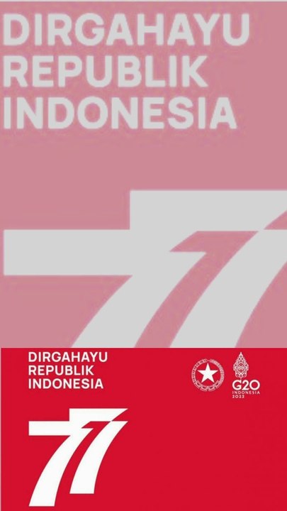 Catat!! Begini Penggunaan Logo HUT RI Ke-77 yang Tepat