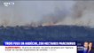 Trois feux en cours en Ardèche, 200 hectares parcourus