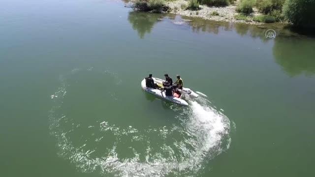 Murat Nehri'nde akıntıya kapılan kişi 4 gündür aranıyor