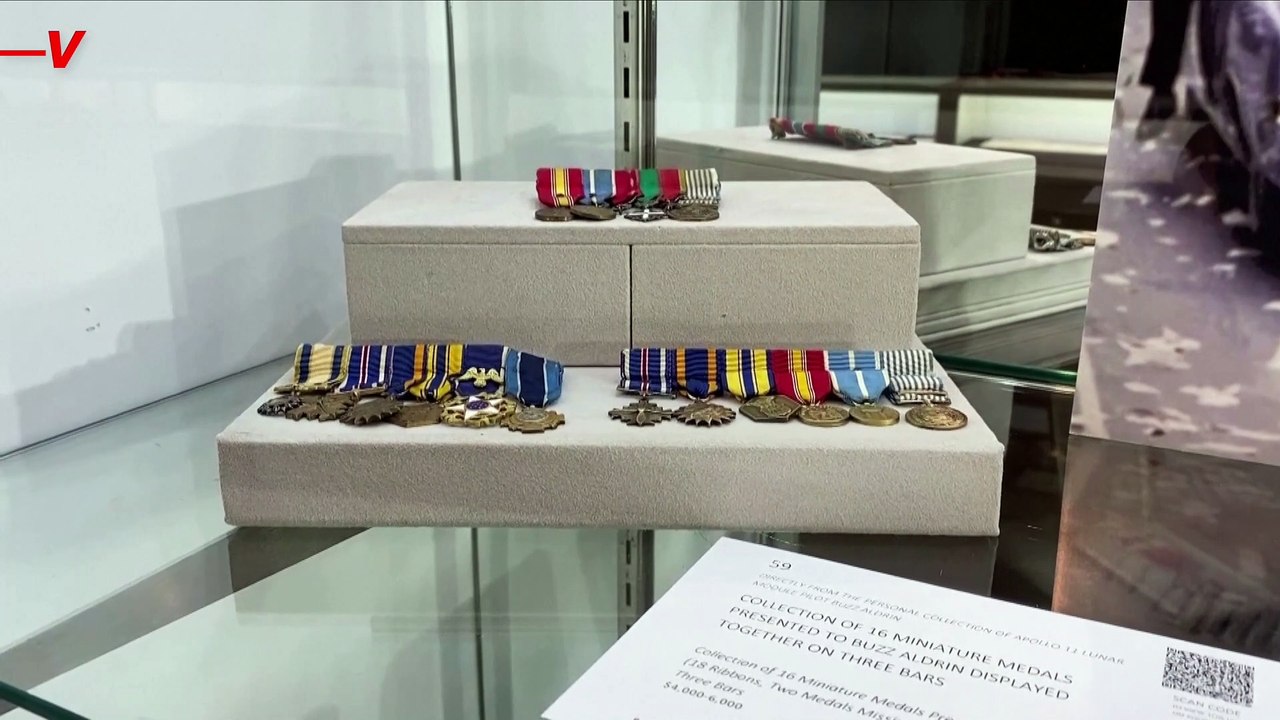 Buzz Aldrin Puts Space Artifacts Up for Auction...