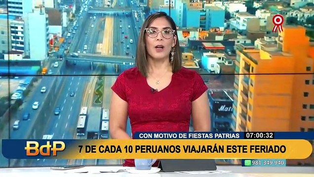 Viajes por Fiestas Patrias: Sutrán realiza controles en terminal de Yerbateros