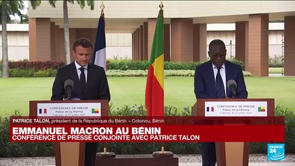 Bénin : « Paris nous aidera dans notre lutte contre le terrorisme » (Patrice Talon)