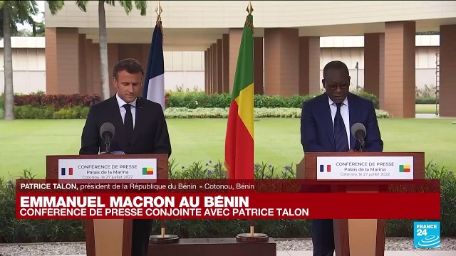 Bénin : « Paris nous aidera dans notre lutte contre le terrorisme » (Patrice Talon)