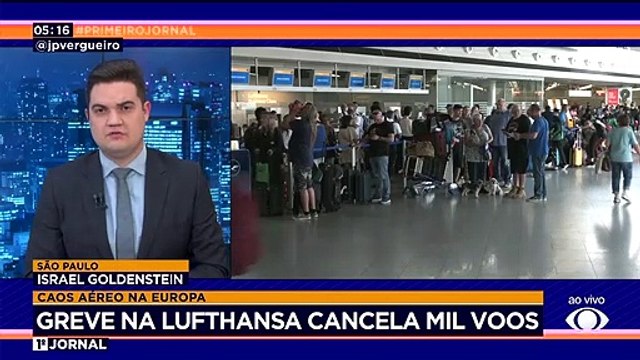 Greve em companhia aérea cancela mil voos na Europa