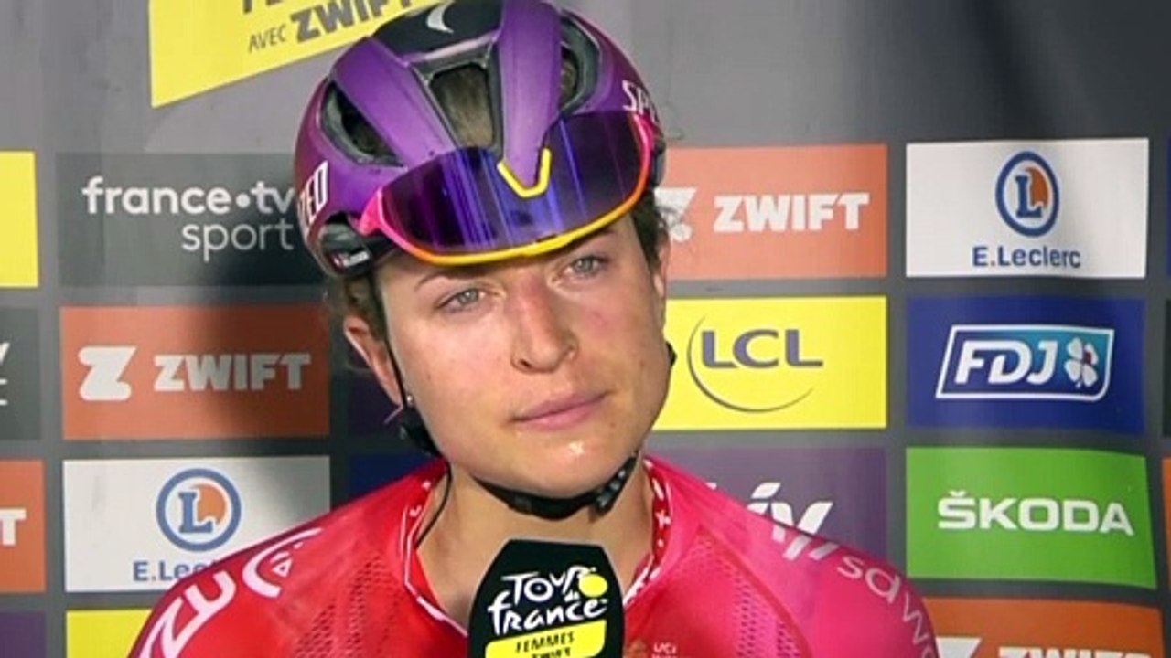 Tour de France Femmes 2022 - Marlen Reusser : "We did it! The team had a plan to make the race difficult, we knew we had to push, one of us had to go, and that was me"
