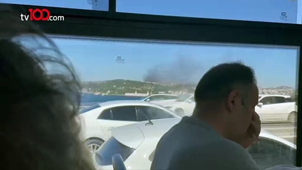 İstanbul Anadolu Yakası'nda yangın: Dumanlar İstanbul'un her yerinden göründü