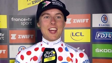 Tour de France Femmes 2022 -  Femke Gerritse : "In every climb there are a lot of people with the same jersey as me, it's really special"