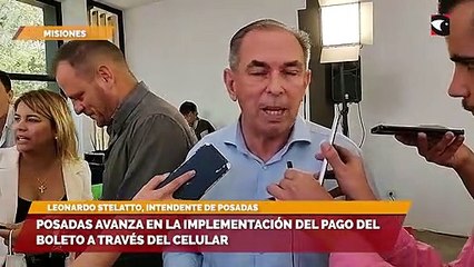 Posadas avanza en la implementación del pago del boleto a través del celular