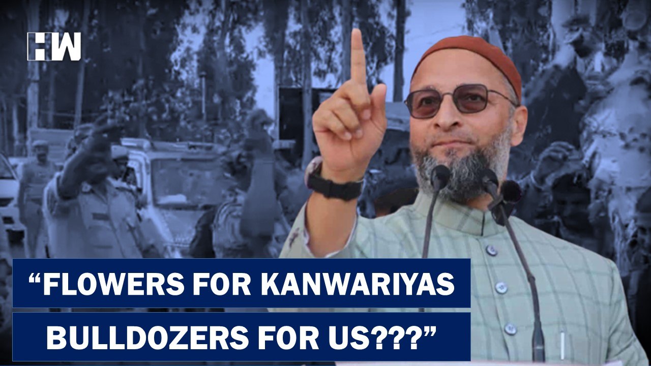 Headlines: UP Govt Showering Flower Petals On Kanwariyas, Running Bulldozer On Our Homes- Owaisi