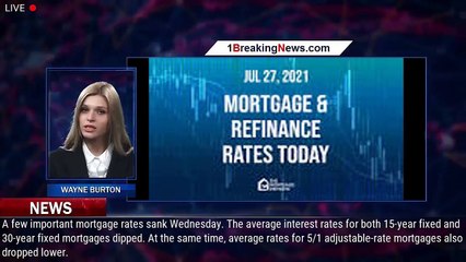 Скачать видео: Mortgage Interest Rates Today for July 27, 2022: Rates Ease - 1breakingnews.com