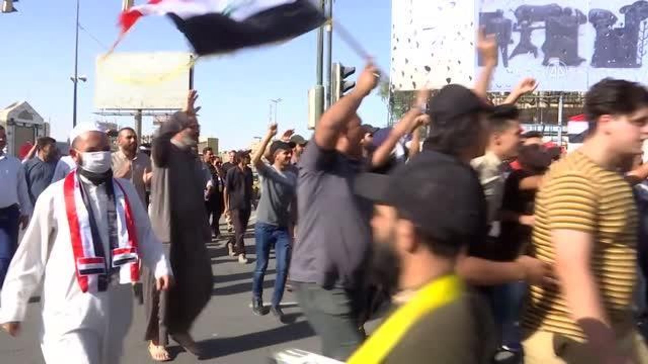Bağdat'ta Sadr yanlısı bir grup Yeşil Bölge'yi bastı (3)